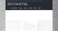 Desktop Screenshot of decometal.cl